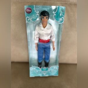 NIB DISNEY STORE PRINCE ERIC DOLL (2013-2014)
